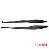 C8 Corvette Z06 & E-Ray DRY Carbon Fiber Side Skirts | 2023–2026 Real Dry Carbon OEM Fit
