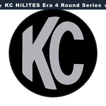 KC HiLITES Era 4 ROUND Series Light Cover Overlays - Universal