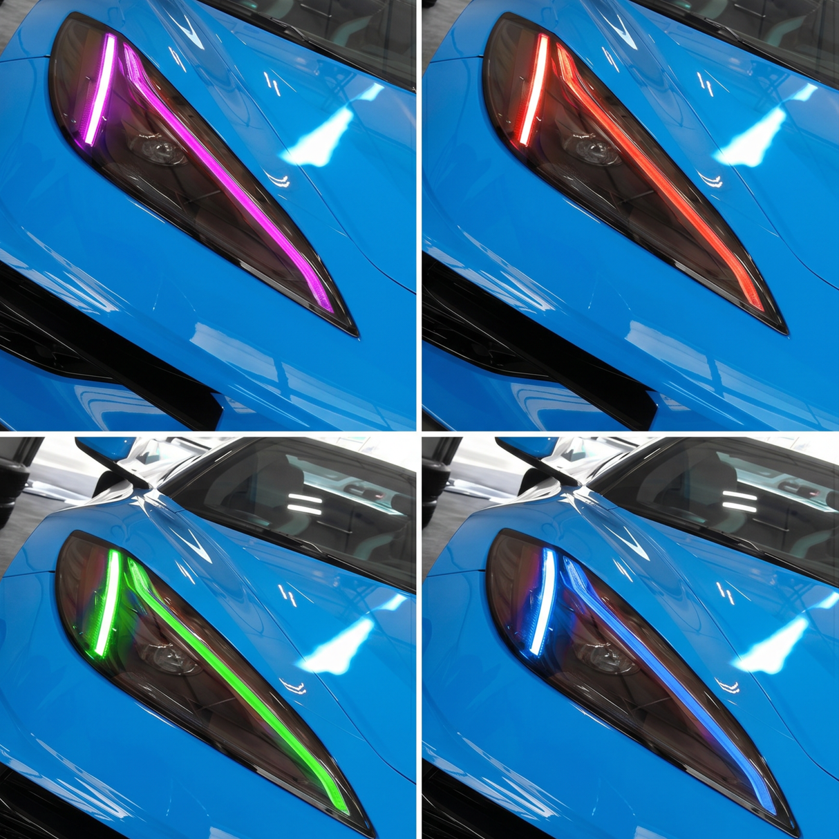 Chevrolet Corvette C8 RGBW+A DRL Boards (2020-2026)