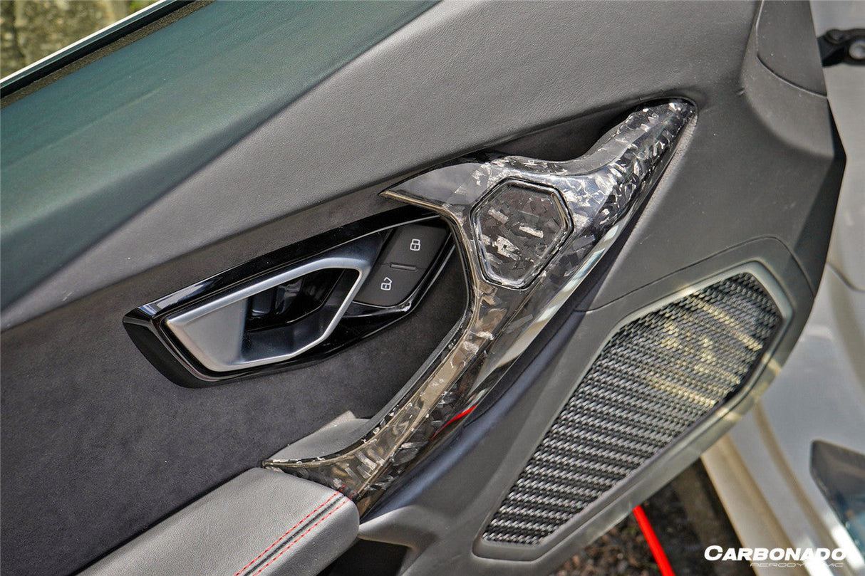 2015-2019 Lamborghini Huracan LP610  LP580  EVO OEM Style Autoclave Carbon Fiber Door Handle