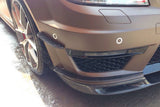2012-2014 Mercedes Benz W204 C63 AMG Sedan | Coupe BK Style Front Bumper Canard