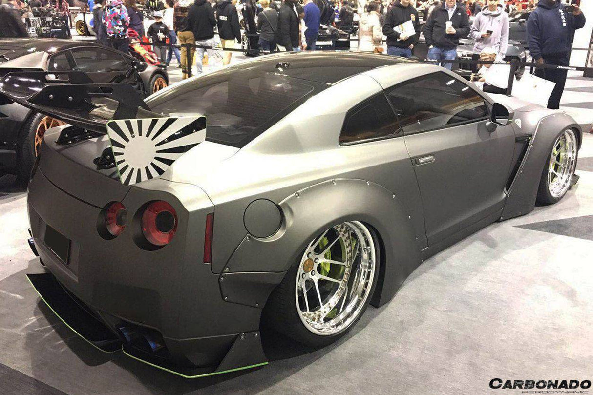 2008-2023 Nissan GTR R35 CBA & DBA & EBA DE Style Trunk Spoiler