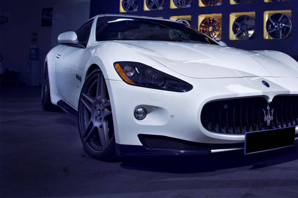 2007-2011 Maserati Gran Turismo  ran Turismo S Carbon Fiber Front Lip Splitter