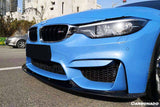 2014-2020 BMW M4 F82 F80 M3 D3 Style Carbon Fiber Front Lip