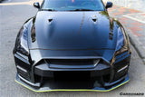 2017-2023 Nissan GTR R35 EBA OEM Style Carbon Fiber Hood Scoops