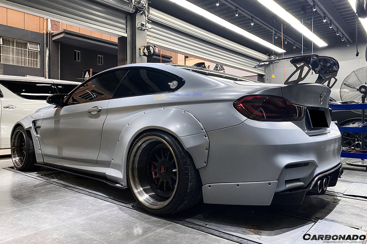 2014-2020 BMW M3 F80 M4 F82 VRS Style Carbon Fiber Trunk Spoiler