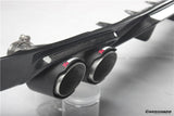 2015-2020 Lexus GS GSF AM Style Carbon Fiber Rear Lip With exhaust tips