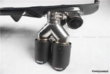 2015-2020 Lexus GS GSF AM Style Carbon Fiber Rear Lip With exhaust tips