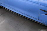2014-2020 BMW  M4 F82 F80 M3  MP Style Carbon Fiber Side Skirts Under Board