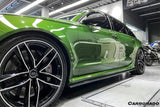 2013-2018 Audi RS6 Avant MN Style Carbon Fiber Side Skirts