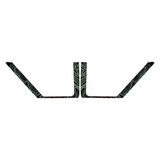 Topo Rear Door Net Trim Overlay Kit (Printed Series) - 2021+ Bronco