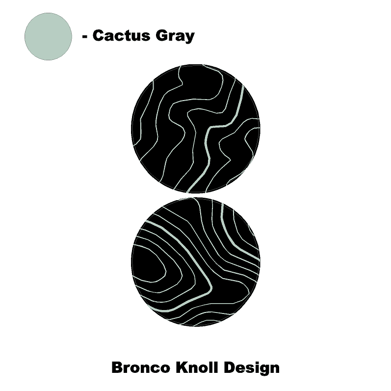 Topo Cup Holder Inserts (Printed Series + Acrylic) - 2021+ Bronco