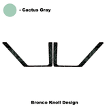 Topo Front Door Net Trim Overlay Kit (Printed Series) - 2021+ Bronco