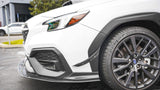 Subaru WRX Carbon Fiber Wind Splitter w/ Rods 2022-Up