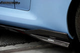 2021-UP BMW M2 G87 AD Style Dry Carbon Fiber Side Skirts