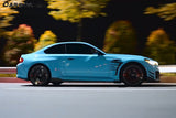 2021-UP BMW M2 G87 AD Style Dry Carbon Fiber Side Skirts