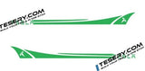 Side Skirt Stripe Decals (2-Pack) | 3 Styles | Multiple Colors | Scratch Protection