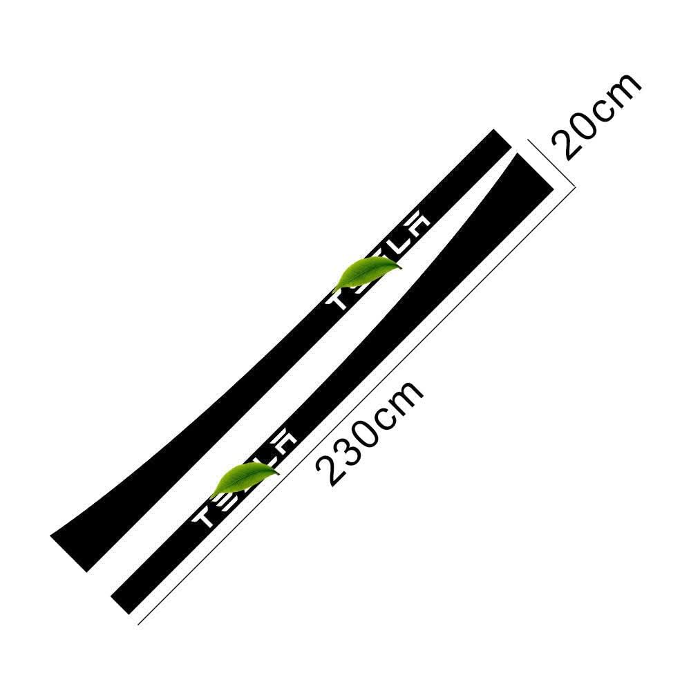 Side Skirt Stripe Decals (2-Pack) | 3 Styles | Multiple Colors | Scratch Protection