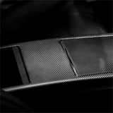 Carbon fiber Center console trim panel for Model S/X 2022+