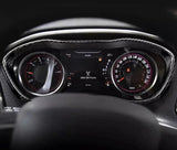 Carbon Fiber Gauge Cluster Trim Cover For 2015-2023 Dodge Challenger