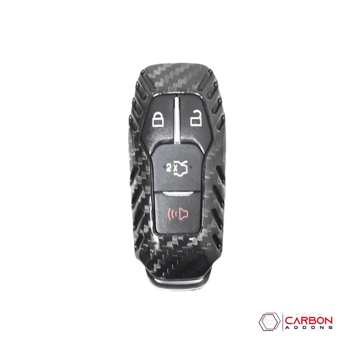 Carbon Fiber Key Fob Cover for 2015-2017 Mustang