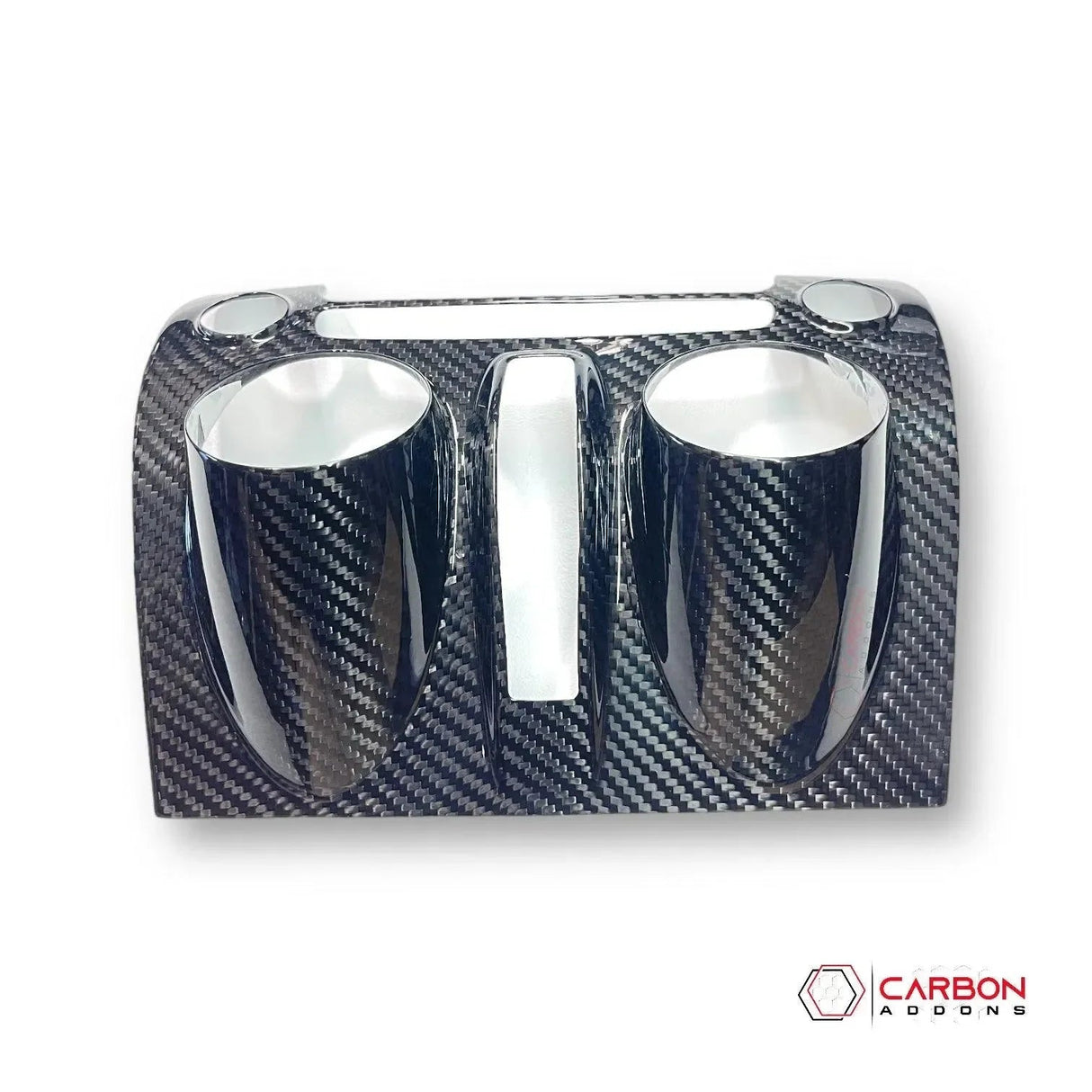 Carbon Fiber Multimedia Radio Trim Cover for 2010-2015 Chevy Camaro
