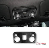 Carbon Fiber Overhead Dome Light Trim Overlay for Mustang 2015-2023