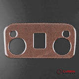 Carbon Fiber Overhead Dome Light Trim Overlay for Mustang 2015-2023