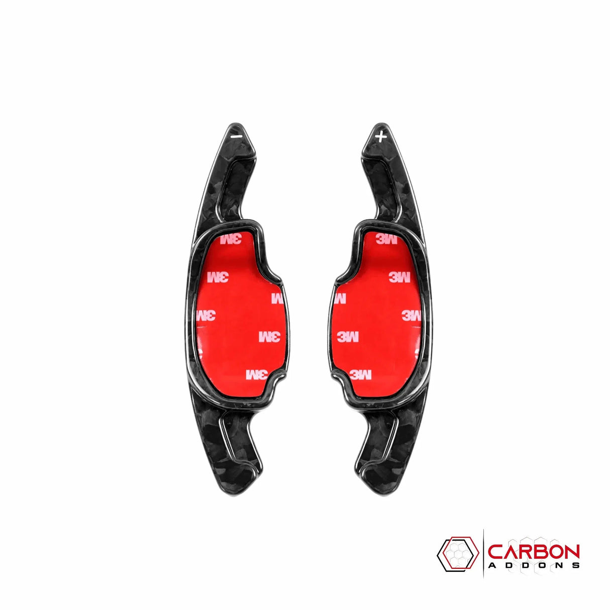 Real Carbon Fiber Paddle Shifter Extensions | 2012-2015 Chevy Camaro (5th Gen)