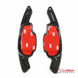 Real Carbon Fiber Paddle Shifter Extensions | 2012-2015 Chevy Camaro (5th Gen)