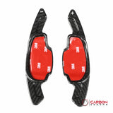 Real Carbon Fiber Paddle Shifter Extensions | 2012-2015 Chevy Camaro (5th Gen)
