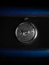 Carbon Fiber Rear Trunk Logo Emblem Overlay For Mustang 2015-2019