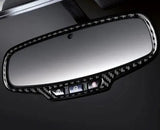 Carbon Fiber Rear-view Mirror Trim Overlay for Chevrolet Camaro 2010-2015