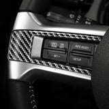 Mustang 2010-2014 Carbon Fiber Steering Wheel Trim Interior Overlay
