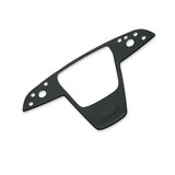 Carbon Fiber Yoke Steering Wheel Trim Panel Cover for Model S/X 2021+