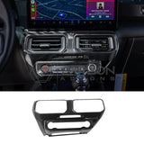 2024+ S650 Mustang Hard Carbon Fiber Dashboard Center AC Vent Trim Cover