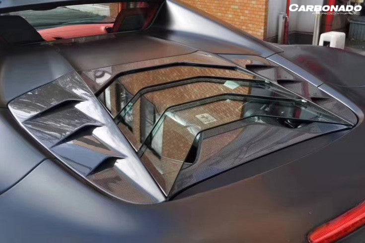 2015-2019 Ferrari 488 Spider MSY Style Carbon Fiber Engine Hood