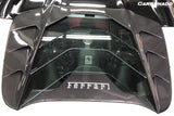 2015-2019 Ferrari 488 Spider MSY Style Carbon Fiber Engine Hood