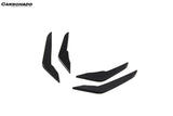 2021-2024 Audi RS3 8Y.0 Sedan And Sportback AD Style Dry Carbon Fiber Front Canards