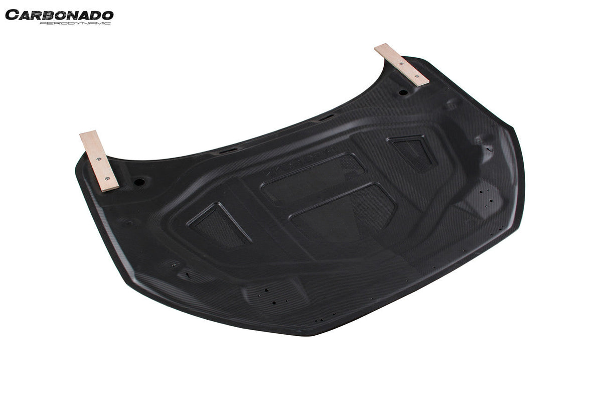 2021-2026 Audi RS3 S3 A3 8Y.0 8Y.5 Sedan And Sportback AD Style Dry Carbon Fiber Hood