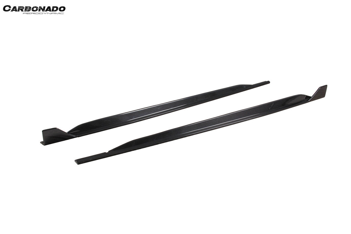 2021-2024 Audi RS3 8Y.0 Sportback AD Style Dry Carbon Fiber Side Skirts