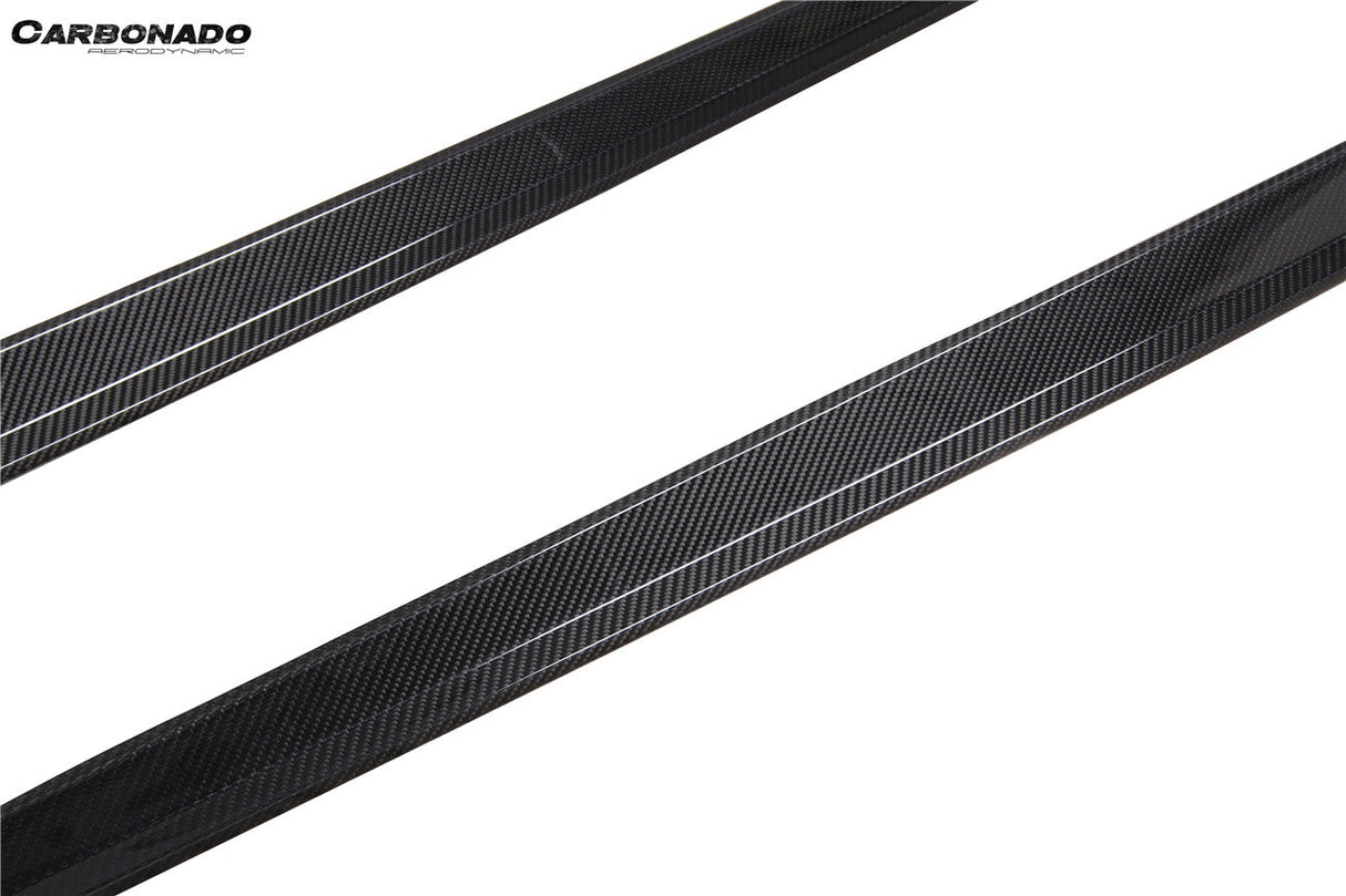 2021-2024 Audi RS3 8Y.0 Sportback AD Style Dry Carbon Fiber Side Skirts