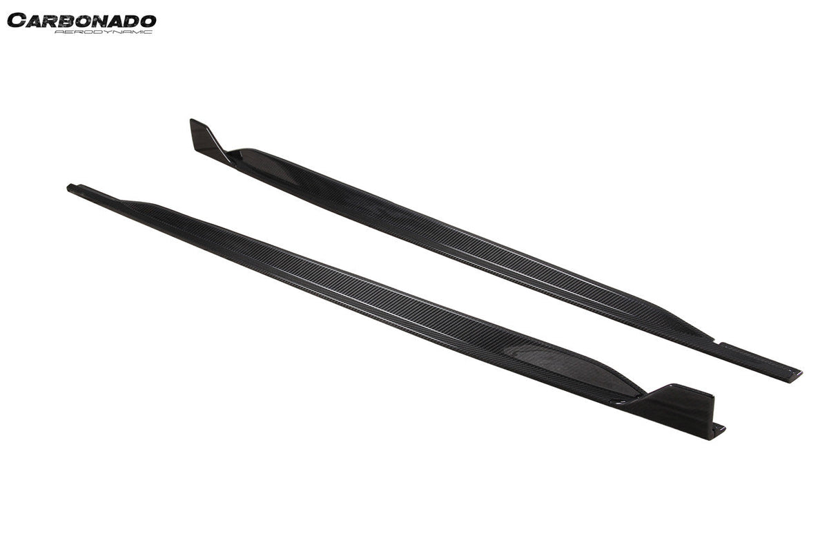 2021-2024 Audi RS3 8Y.0 Sportback AD Style Dry Carbon Fiber Side Skirts