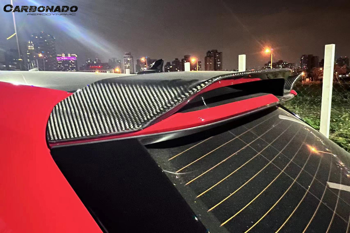 2021-2024 Audi RS3 8Y.0 Sportback AD Style Dry Carbon Fiber Roof Spoiler
