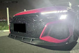 2021-2024 Audi RS3 8Y.0 Sedan And Sportback AD Style Dry Carbon Fiber Front Lip