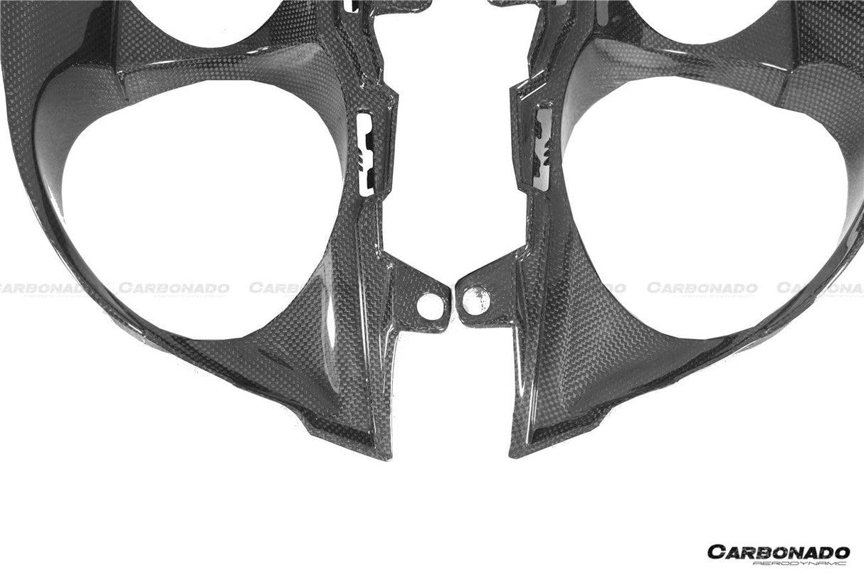 2017-2026 Ferrari 812 Superfast OEM Style Dry Carbon Fiber Tail Lights Surround Satellites