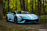 2015-2025 Lamborghini Huracan Polypropylene Front Bumper Carbonado (Tecnica ) Fits: LP610, LP580, Evo,