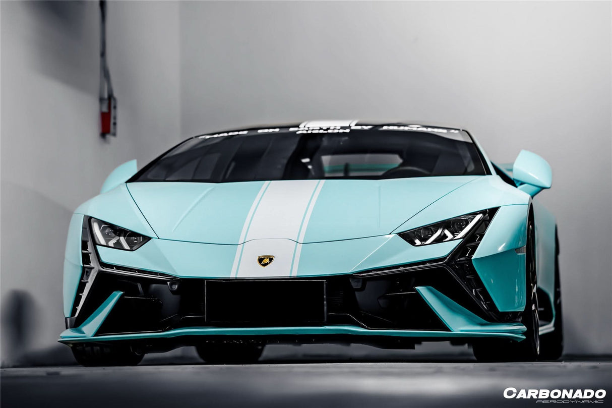 2015-2025 Lamborghini Huracan LP610   LP580   Evo Tecnica Style Front Bumper