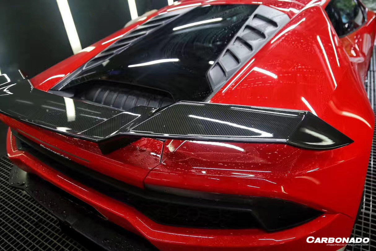 2015-2025 Lamborghini Huracan LP610   LP580   Evo   Tecnica MSY Style Carbon Fiber Trunk Spoiler Wing