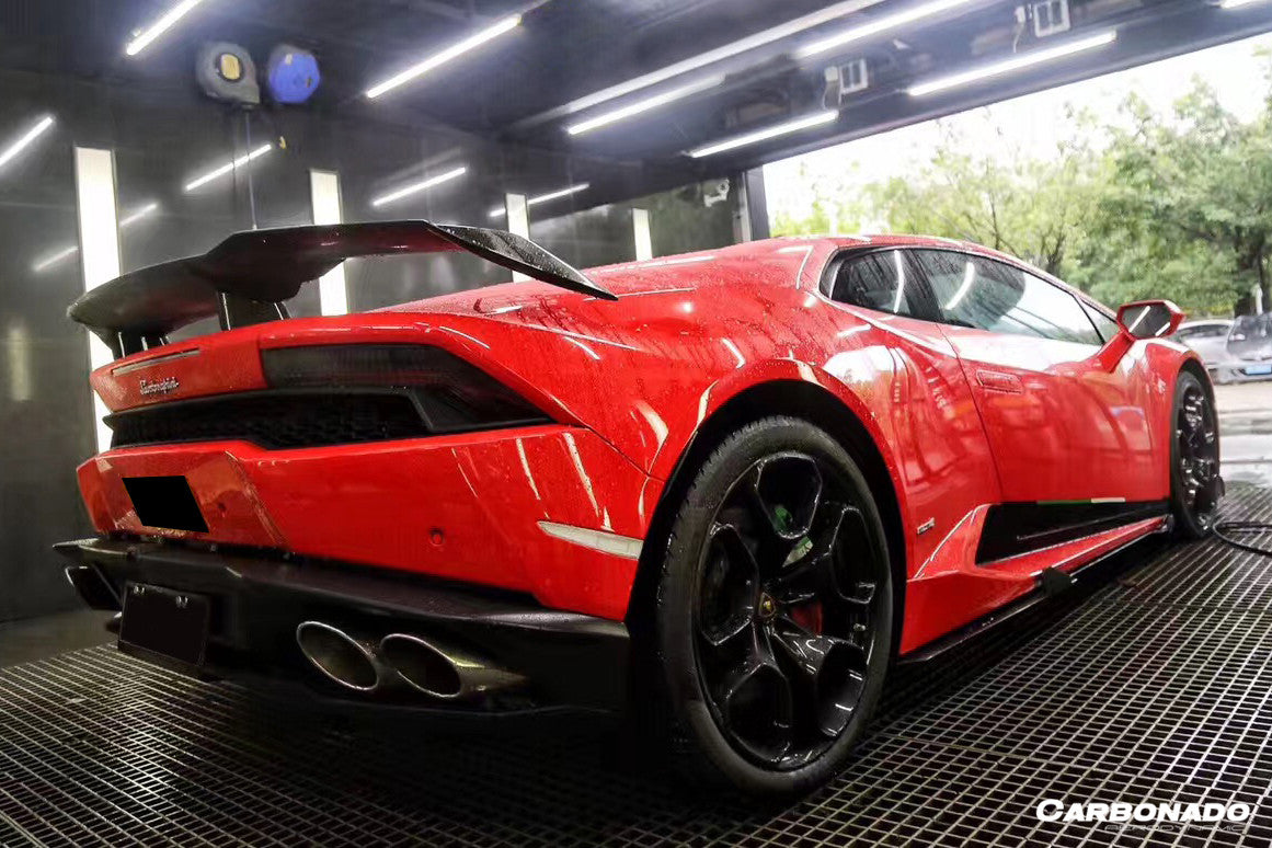 2015-2025 Lamborghini Huracan LP610   LP580   Evo   Tecnica MSY Style Carbon Fiber Trunk Spoiler Wing